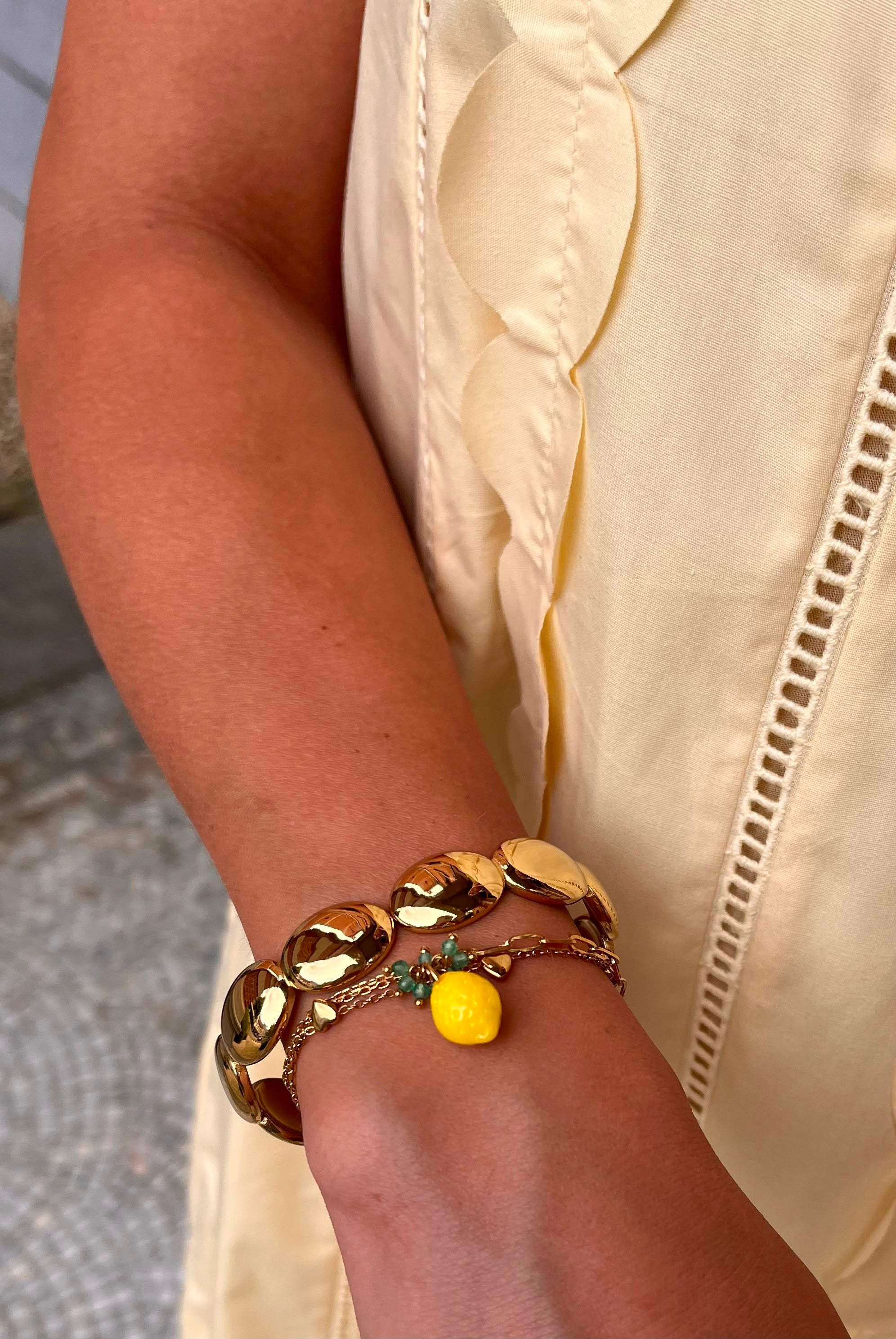 Ciao armband met citroen