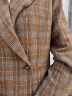 Vivien boxy blazer check - Les Soeurs