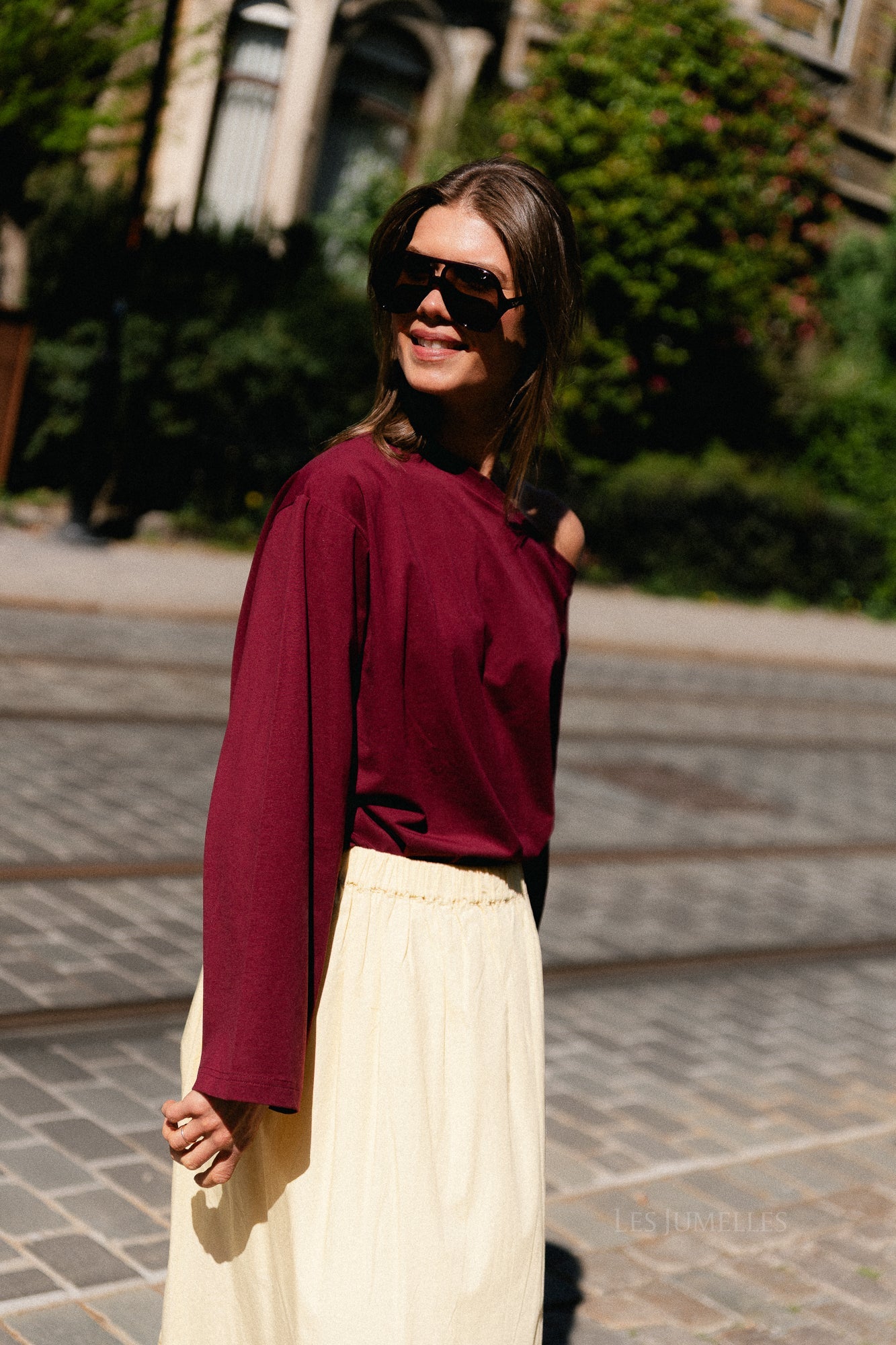 Tamsin long sleeve top  - Les Jumelles