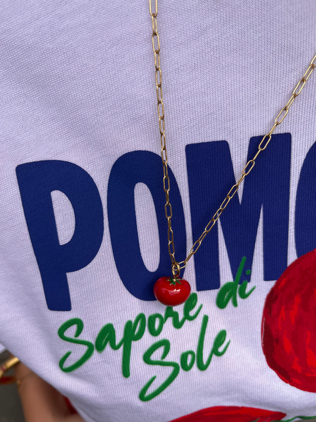 Ciao schakelketting met tomaat - My Jewellery