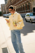 Jodie vest butter yellow - Les Jumelles