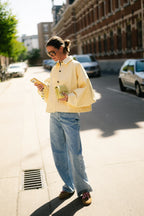 Jodie vest butter yellow - Les Jumelles