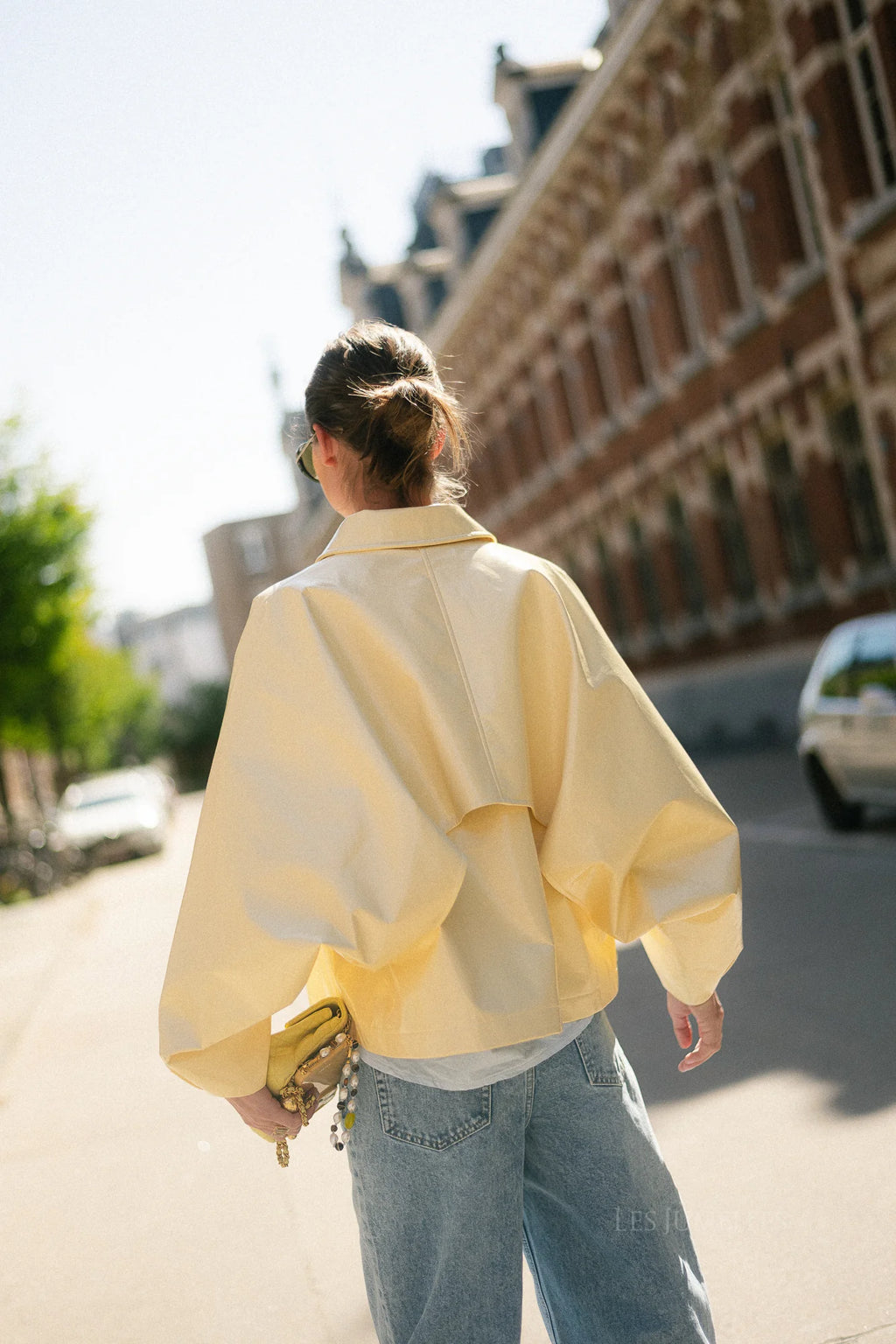 Jodie vest butter yellow - Les Jumelles