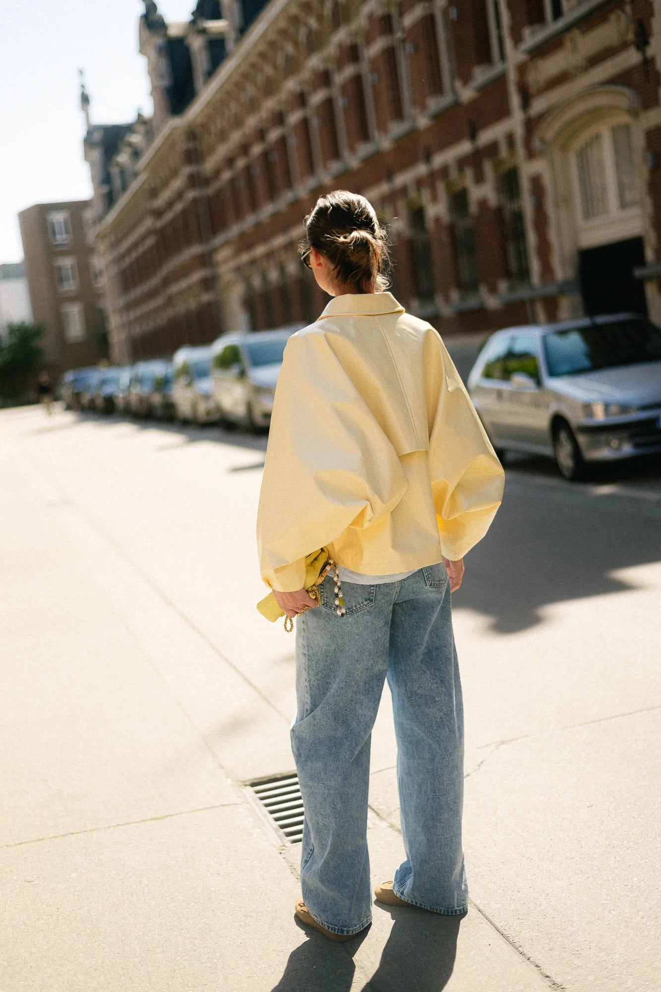 Jodie vest butter yellow - Les Jumelles