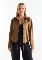 Cato suedelook blouse  - Jansen