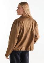 Cato suedelook blouse  - Jansen