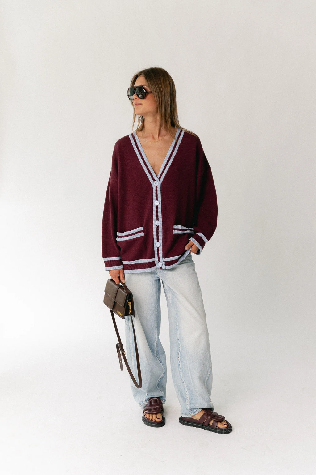 Sage cardigan - Les Jumelles