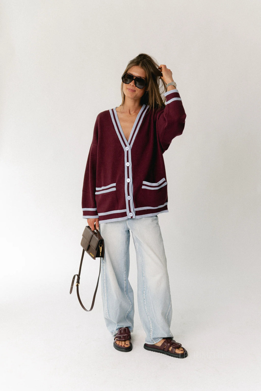 Sage cardigan - Les Jumelles