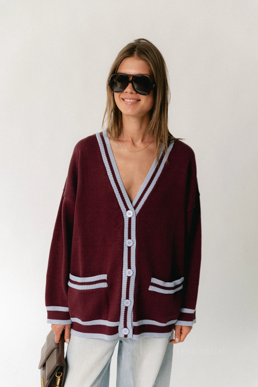 Sage cardigan - Les Jumelles