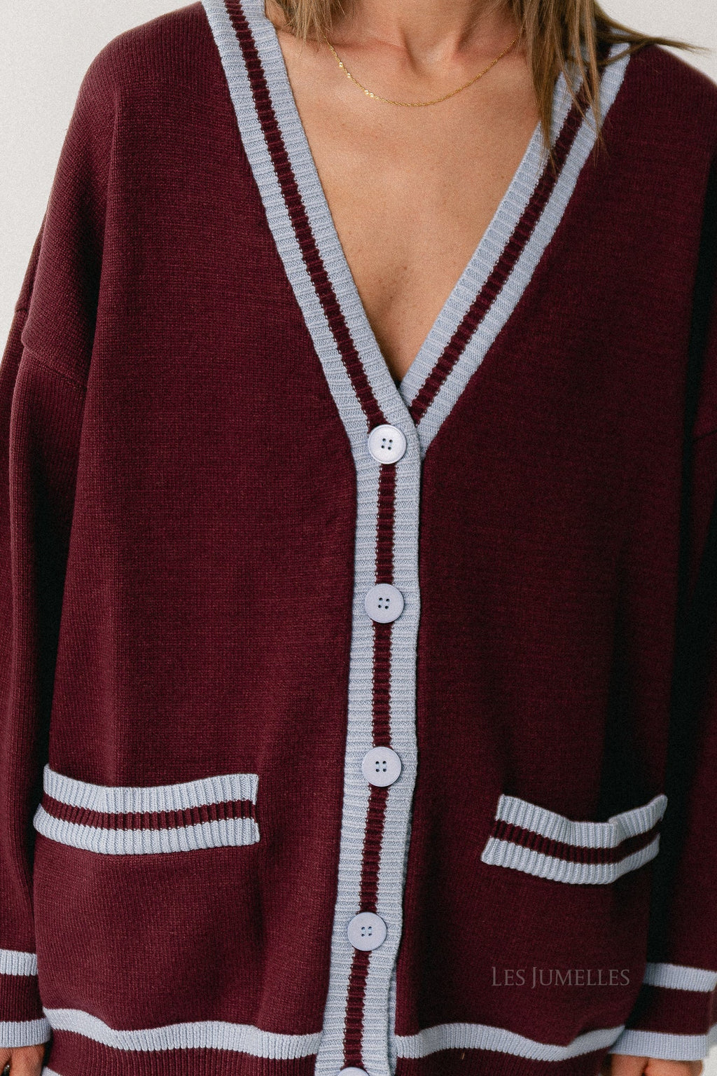 Sage cardigan - Les Jumelles