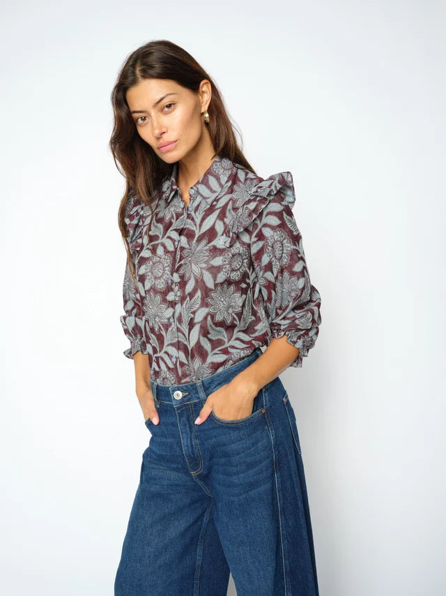 Debby Visi flip shirt port royale - Mos Mosh