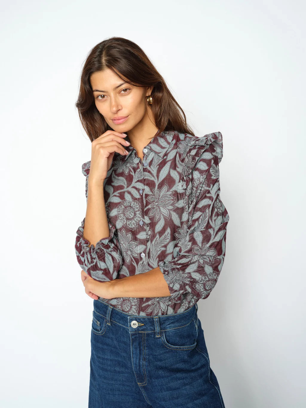 Debby Visi flip shirt port royale - Mos Mosh