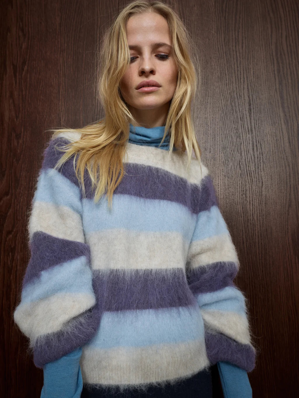 Suvi stripe knit - Mos Mosh