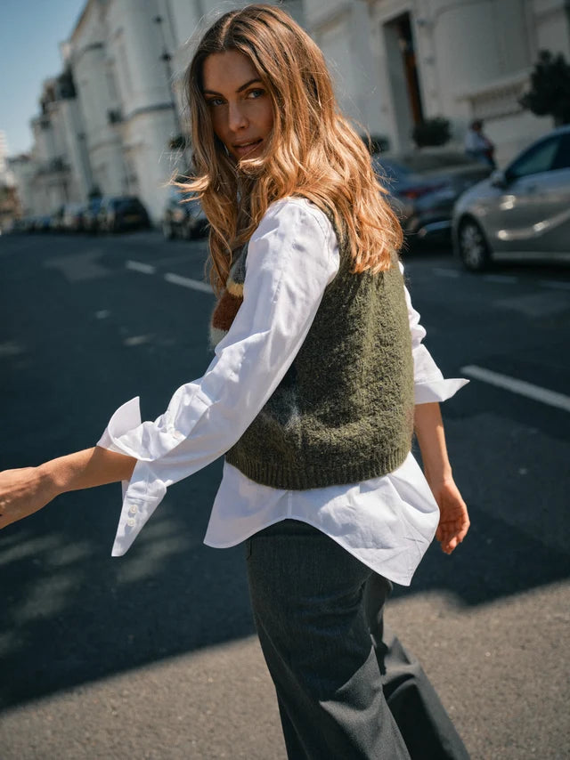 Esti knit vest rosin - Mos Mosh