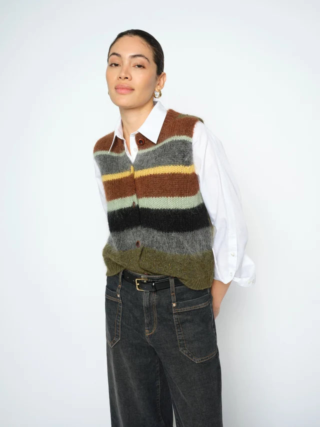 Esti knit vest rosin - Mos Mosh