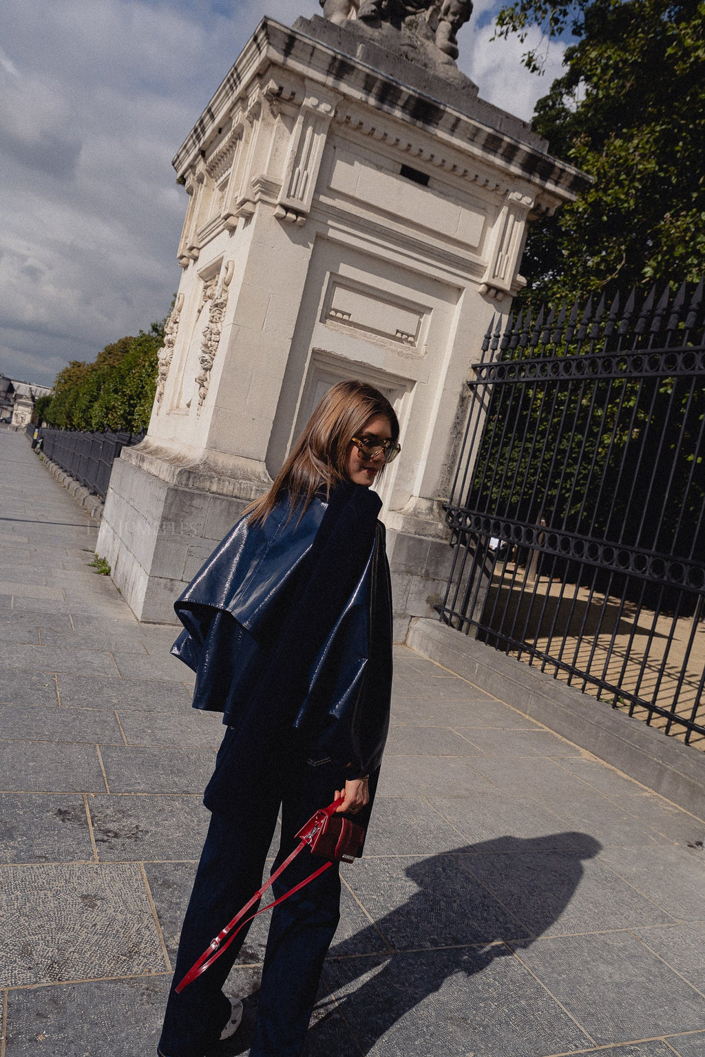 Jodie vest navy - Les Jumelles