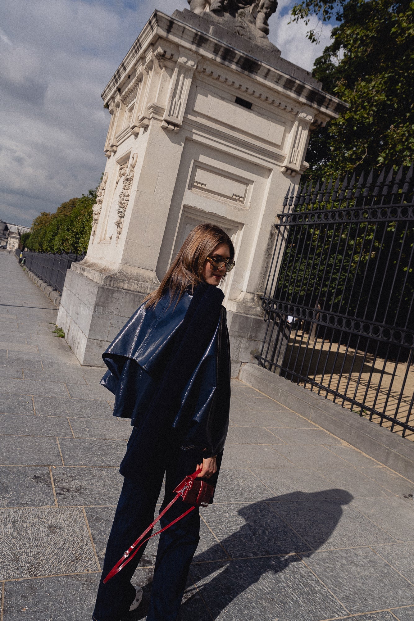 Jodie vest navy - Les Jumelles
