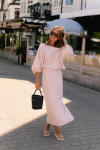 Cosette geruite rok roze - Les Jumelles