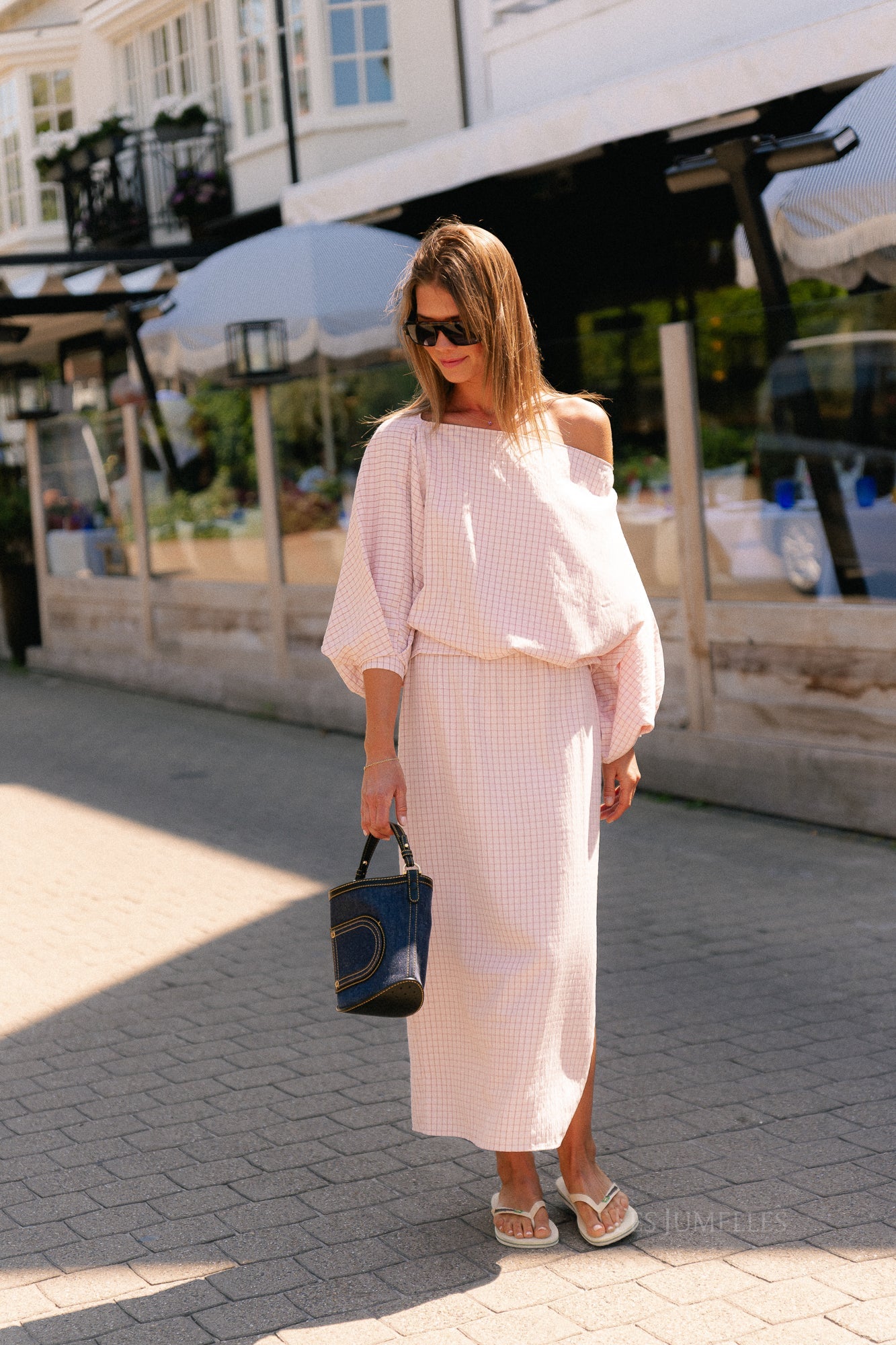 Cosette geruite rok roze - Les Jumelles