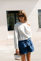 Tamsin longsleeve grijs - Les Jumelles