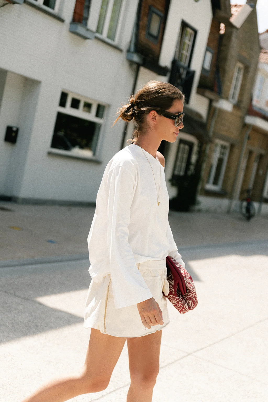 Tamsin longsleeve ecru - Les Jumelles