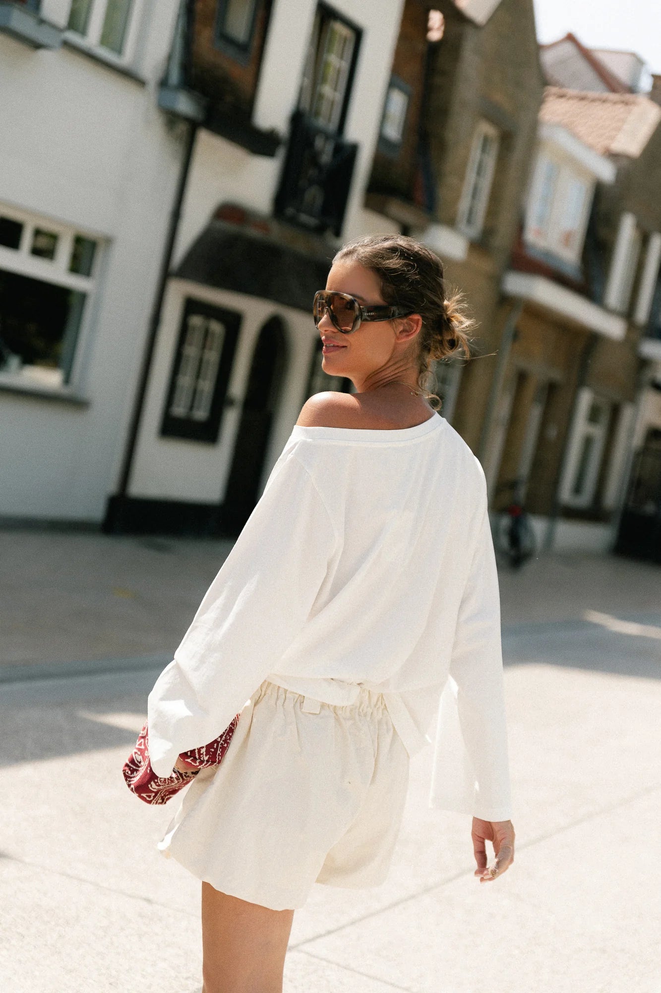 Tamsin longsleeve ecru - Les Jumelles