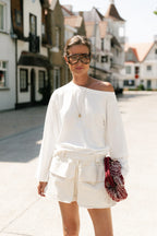 Tamsin longsleeve ecru - Les Jumelles