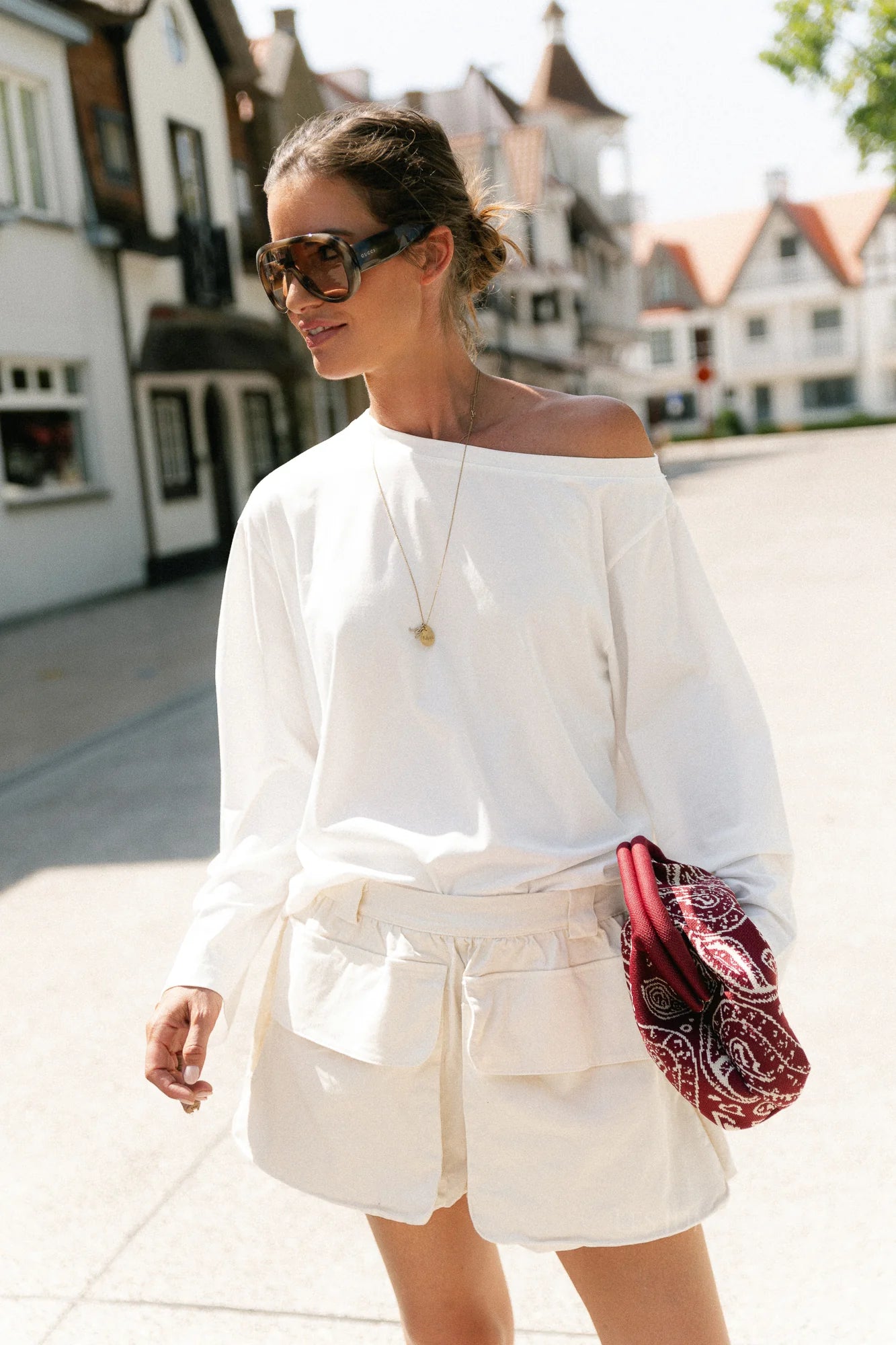 Tamsin longsleeve ecru - Les Jumelles