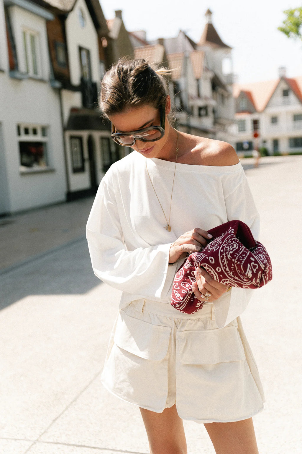 Tamsin longsleeve ecru - Les Jumelles
