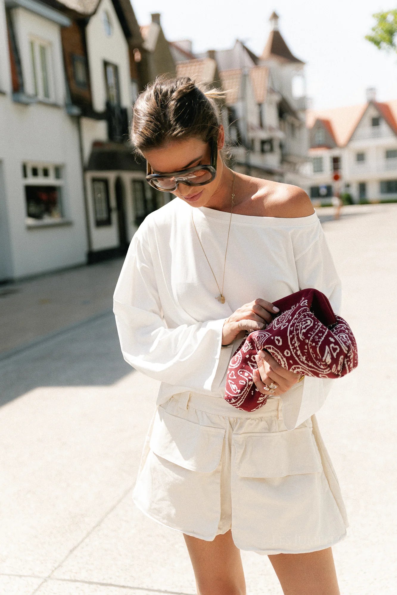 Tamsin longsleeve ecru - Les Jumelles
