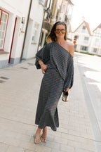 Cosette signature check rok navy - Les Jumelles
