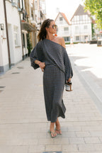 Cosette signature check rok navy - Les Jumelles