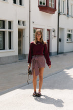 Tamsin longsleeve burgundy - Les Jumelles