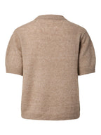 Yasjohi pullover taupe grijs - YAS
