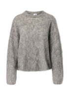Yastilde mohairmix trui light grey - YAS