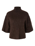 Yastilde 2/4 mohairmix trui mole melange - YAS
