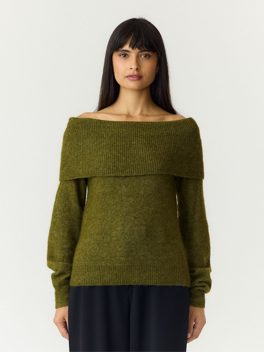 Yasjohi trui fir green - YAS