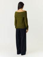 Yasjohi trui fir green - YAS