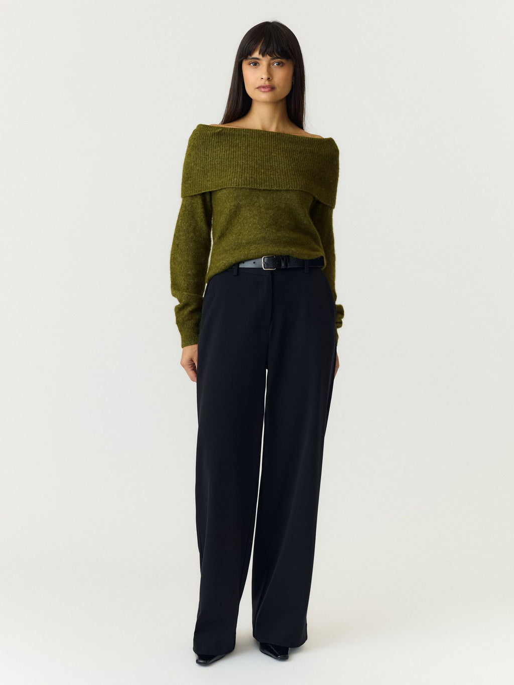 Yasjohi trui fir green - YAS