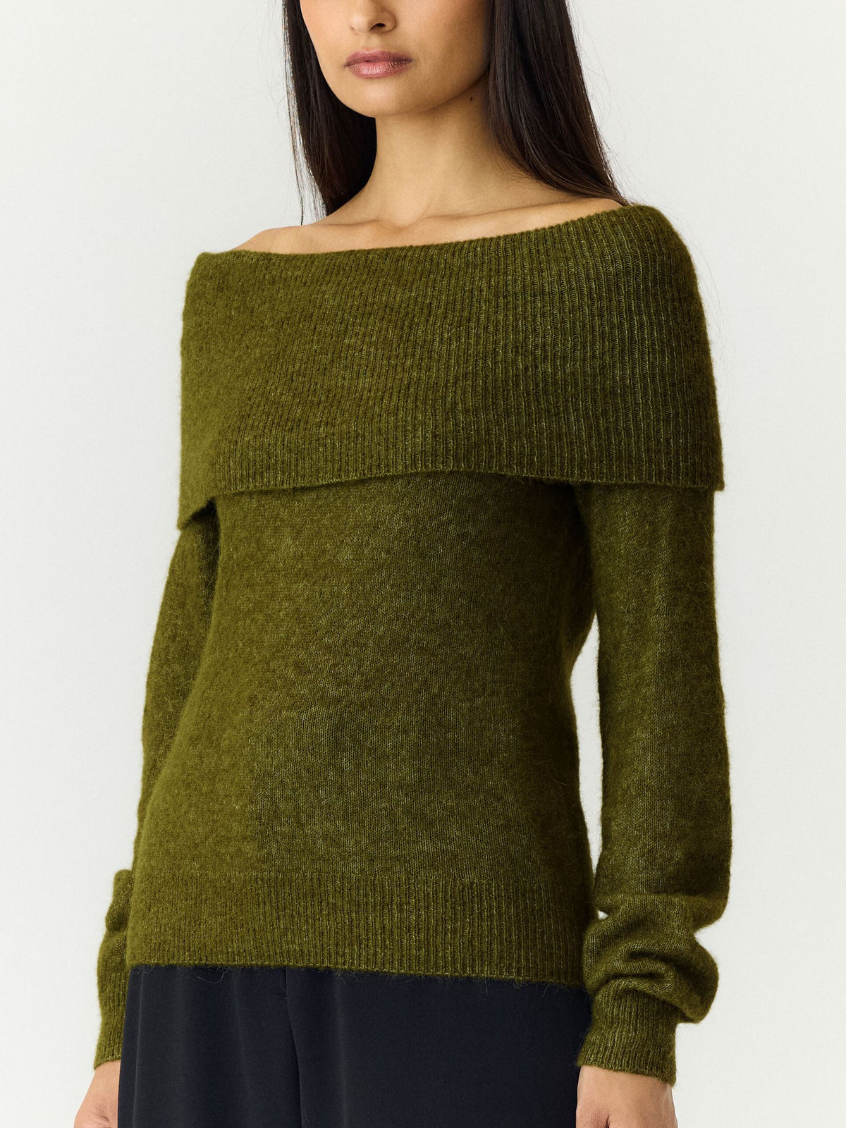 Yasjohi trui fir green - YAS