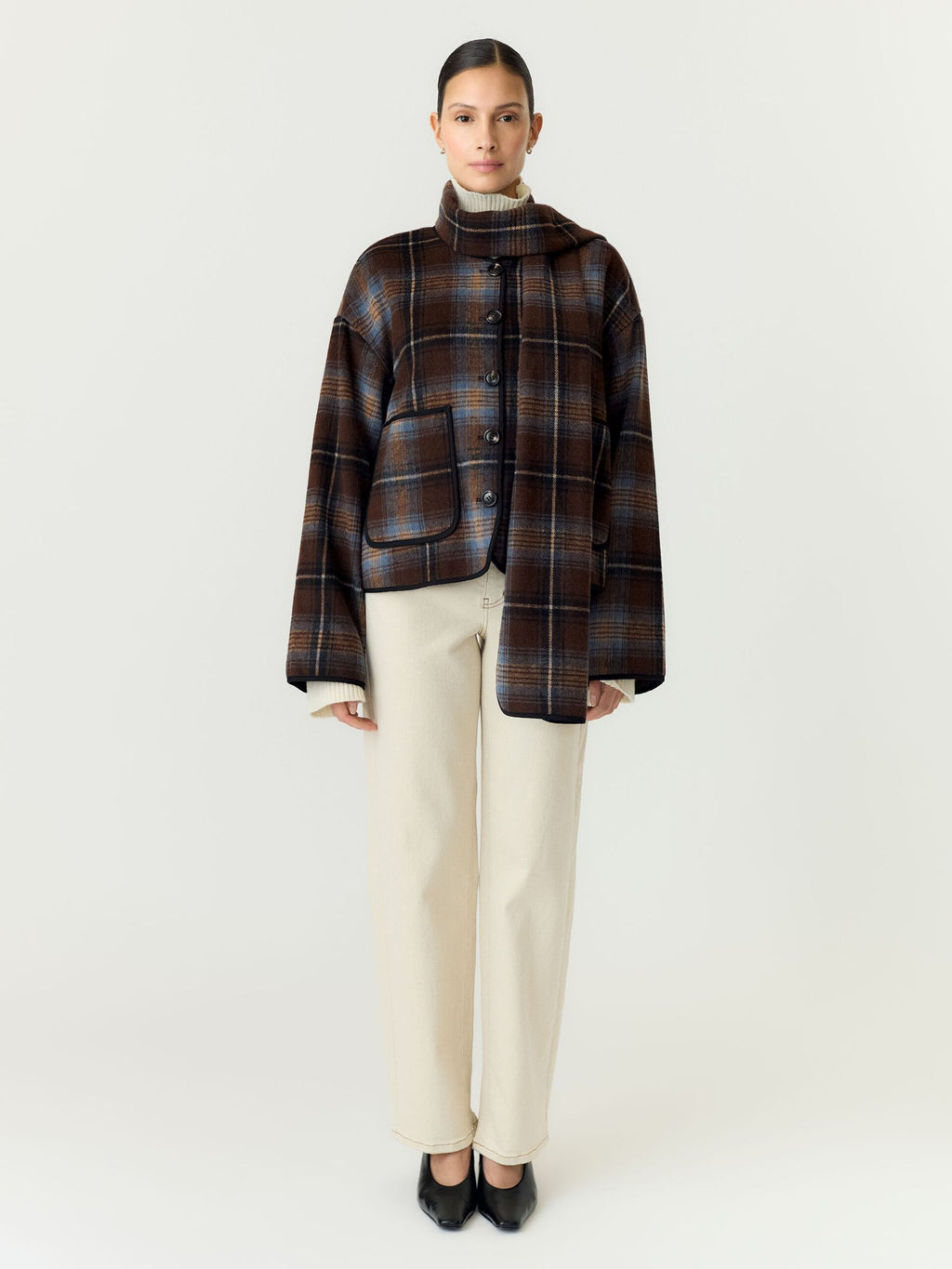 Yascalino scarf jacket - YAS