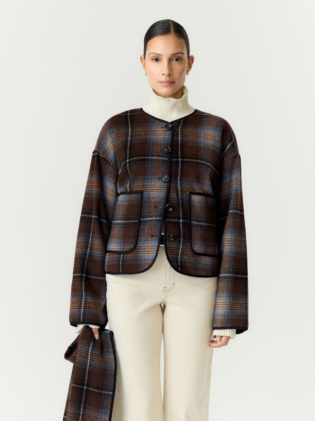 Yascalino scarf jacket - YAS