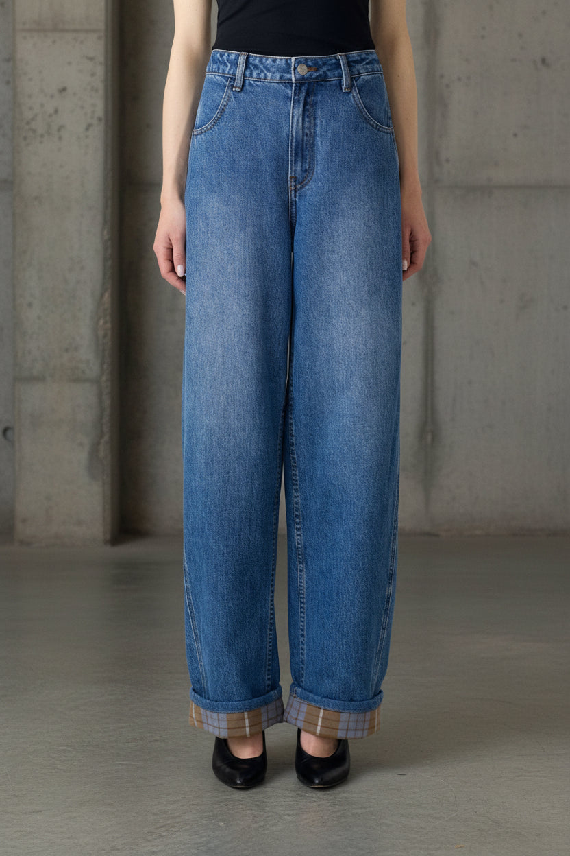 Yaslua barrel jeans - YAS