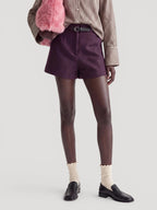 Tia short plum - Edited