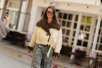 Quinn aviator jacket butter yellow - Les Jumelles