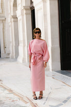 Sutton blouse light pink - Les Jumelles