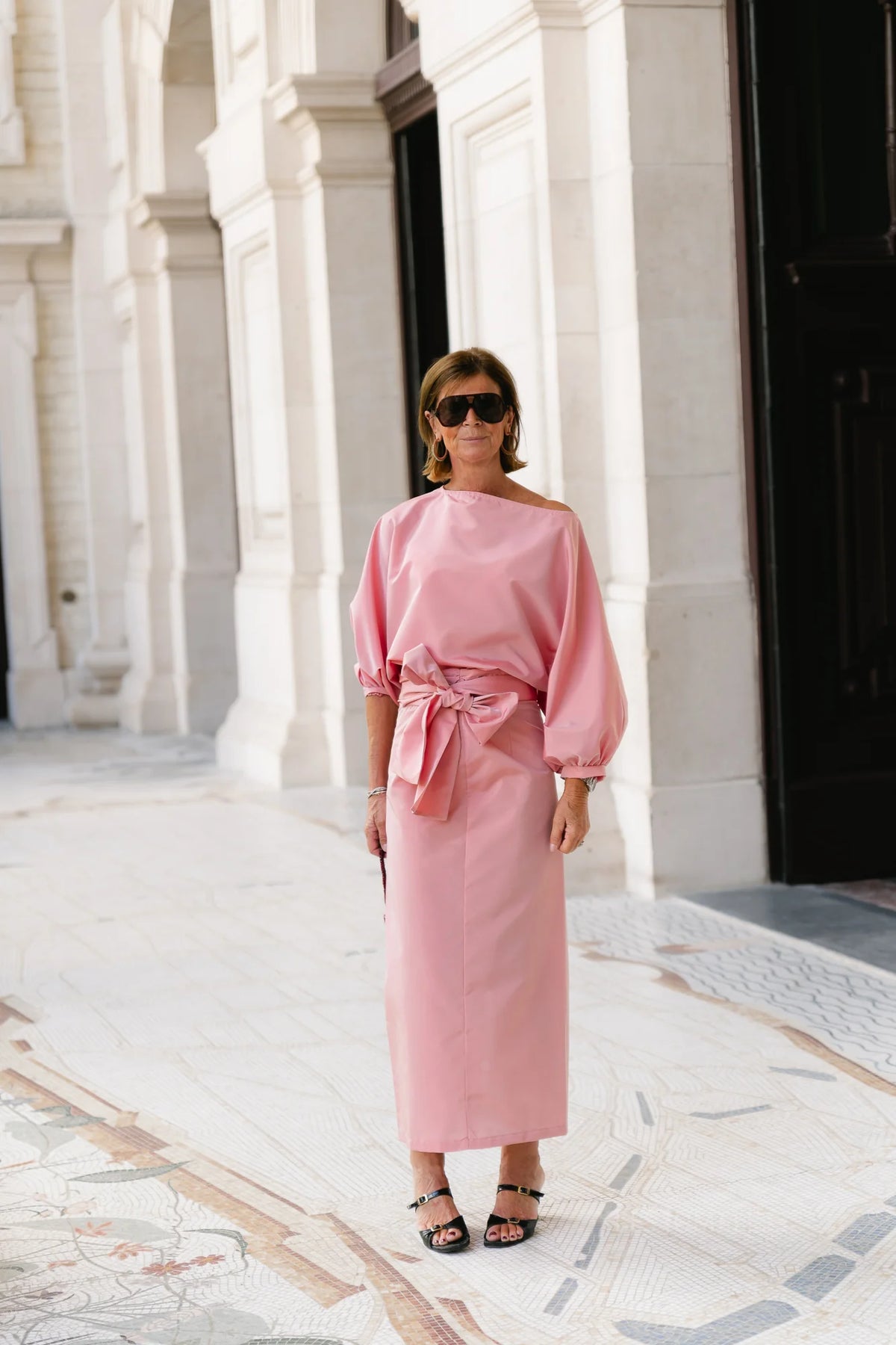 Sutton blouse light pink - Les Jumelles