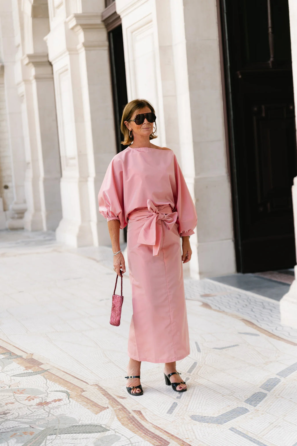 Sutton blouse light pink - Les Jumelles