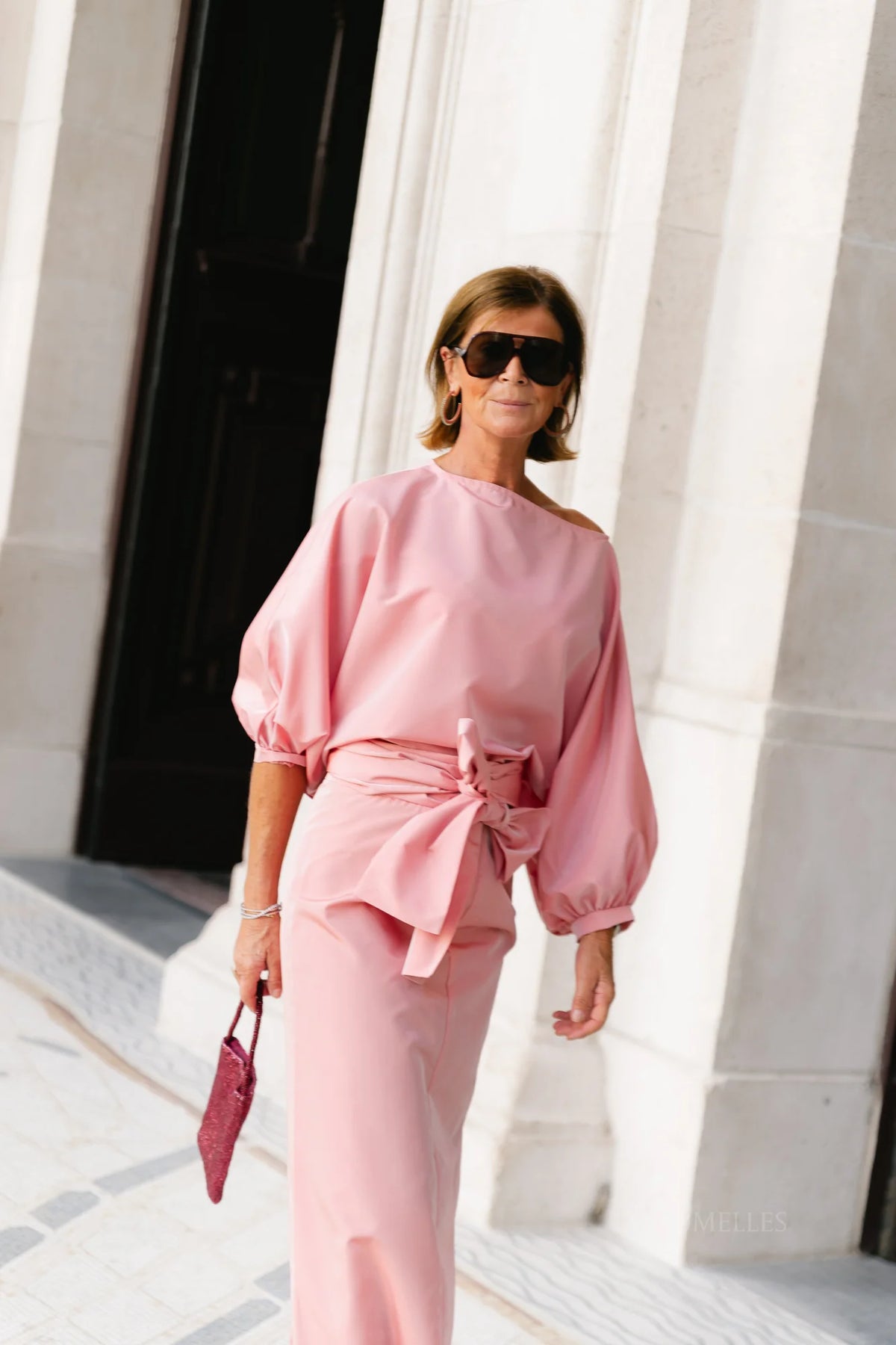 Sutton blouse light pink - Les Jumelles