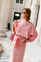 Sutton blouse light pink - Les Jumelles